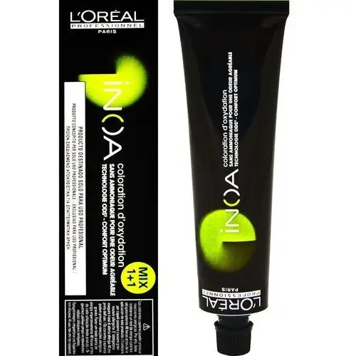 Loreal professionnel Loreal inoa farba do włosów głęboki i trwały kolor dodatkowa ochrona włosa 60 ml 4.0 głęboki brąz