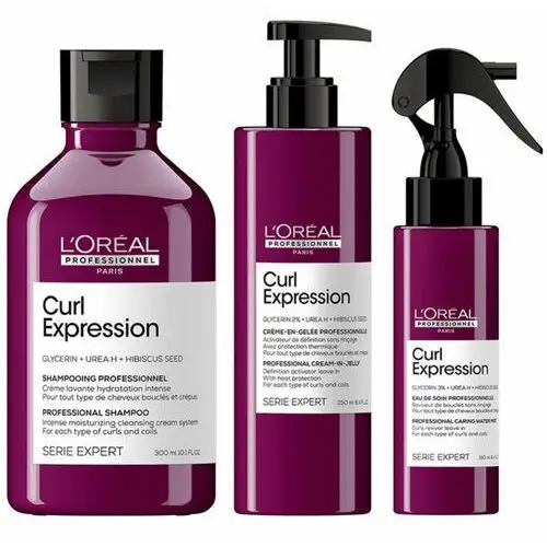 L'Oreal Professionnel Curl Expression Haircare Trio