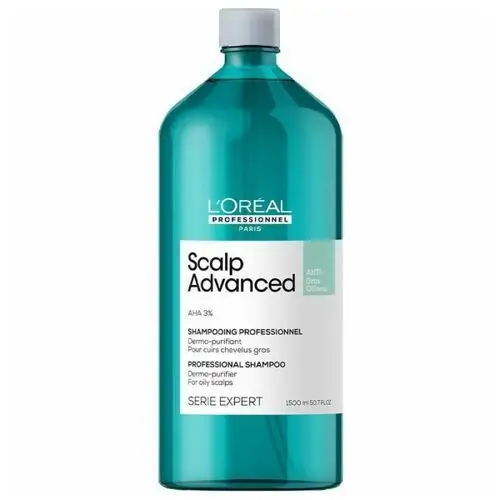 Loreal professionnel Loreal scalp advanced, szampon oczyszczający, 1500ml