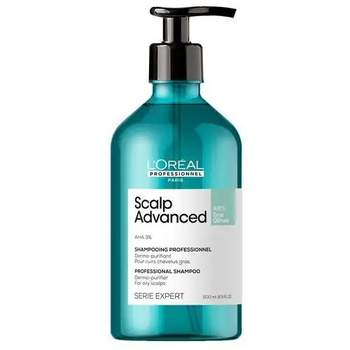Loreal professionnel Loreal scalp advanced, szampon oczyszczający, 500ml