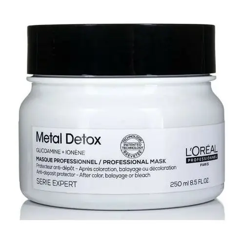 ĽOréal Professionnel Metal Detox Głęboko odżywiająca maska po koloryzacji włosów 250 ml