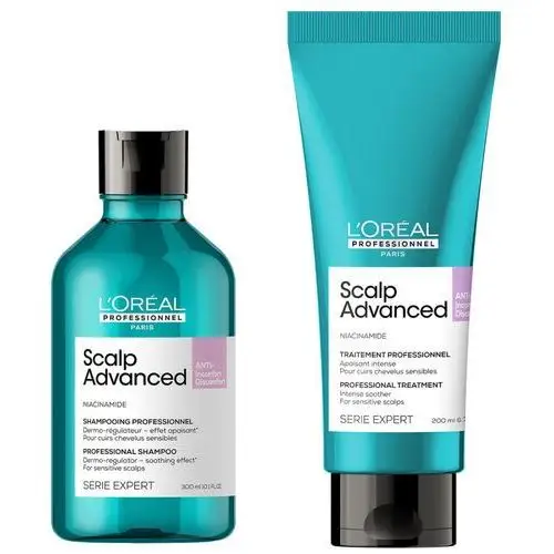 L'oréal professionnel scalp advanced anti-discomfort routine set