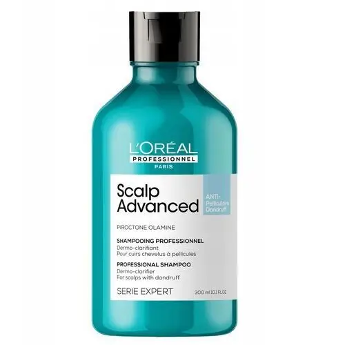 Loreal Scalp Advanced Anti Dandruff Szampon Przeciwłupieżowy Do Włosów 300