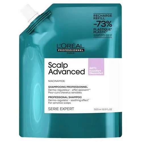 Loreal Scalp Advanced Anti-Discomfort Refill szampon wrażliwa skóry głowy