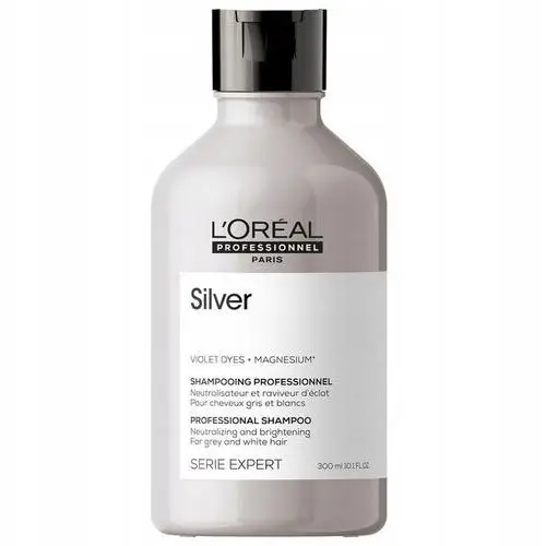 Loreal Silver Szampon włosy rozjaśniane siwe 300ml