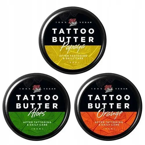 Loveink krem do tatuażu Tattoo Butter Zestaw 3x100