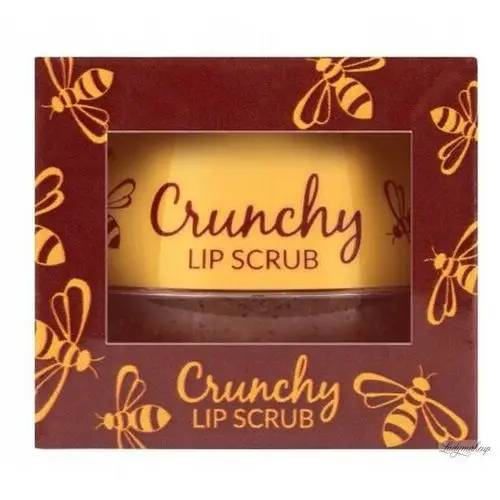 Crunchy lip scrub - wygładzający peeling do ust - miodowy - 7 g Lovely