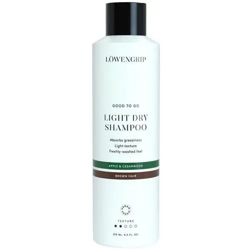 Löwengrip good to go light (apple & cedarwood) - suchy szampon do włosów brązowych trockenshampoo 250.0 ml