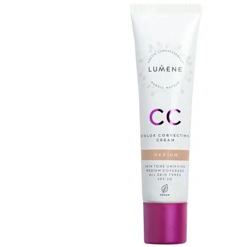 Lumene, Color Correcting Cream, krem CC do twarzy 7w1 4 Medium, SPF 20, 30 ml, 83493