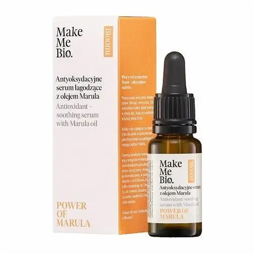 Make Me Bio - POWER OF MARULA - Antyoksydacyjne serum łagodzące z olejem Marula, 15ml