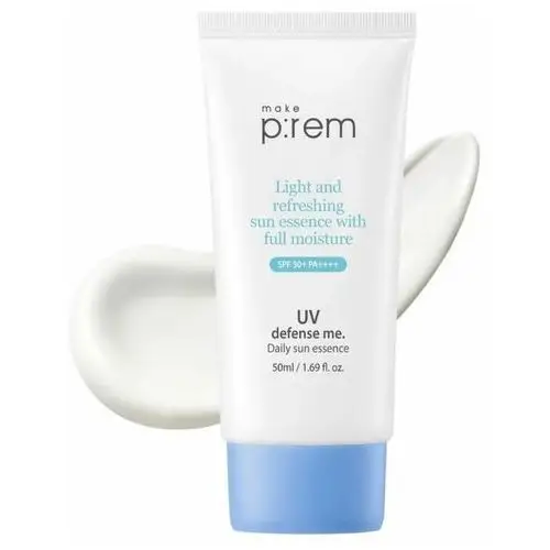 Uv defense me daily sun essence spf 50+ pa++++, 50ml Make p:rem