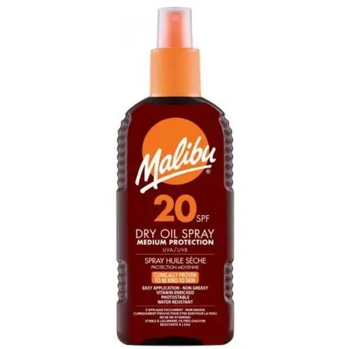 Malibu Clear All Day Protection SPF50 Spray przeciwsłoneczny 250 ml