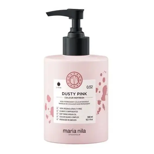 Colour refresh maska koloryzująca do włosów 0.52 dusty pink 300ml Maria nila