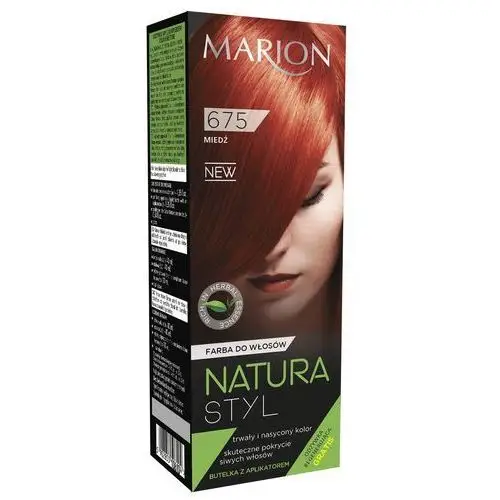 Marion farba do włosów natura styl nr 675 miedź - marion