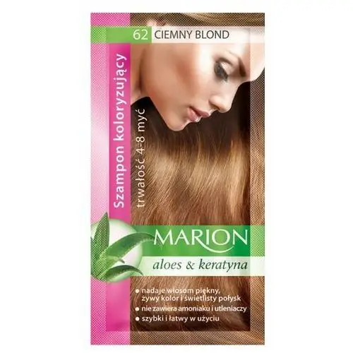 Marion Szampon koloryzujący 4-8 myć 62 ciemny blond