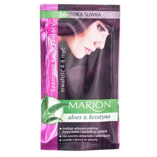 Marion szampon koloryzujący 4-8 myć nr 66 dzika śliwka - marion od 24,99zł