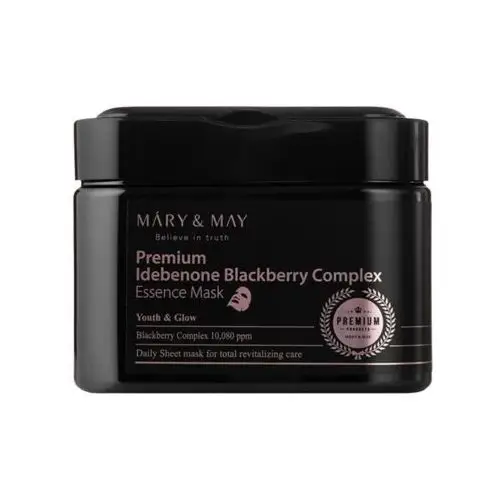 Mary & May Premium Idebenone Blackberry Complex Essence Mask