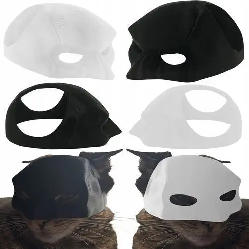 Maska Dla Kota Batman Bat Cat Przebranie Strój Cat Mask Zestaw