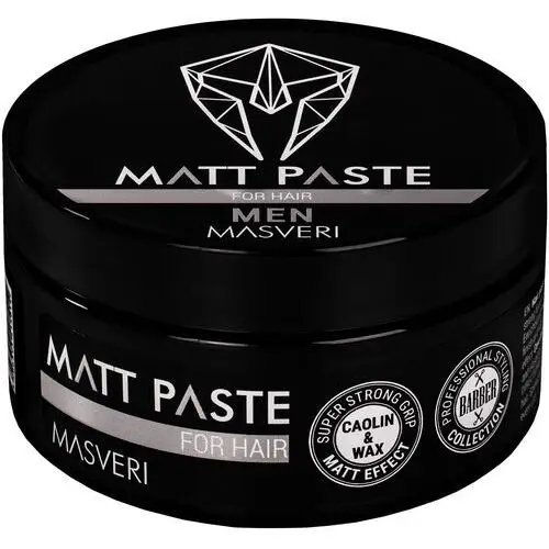 Masveri matt paste for hair - mocna, matowa pasta do włosów krótkich i średnich, 100ml