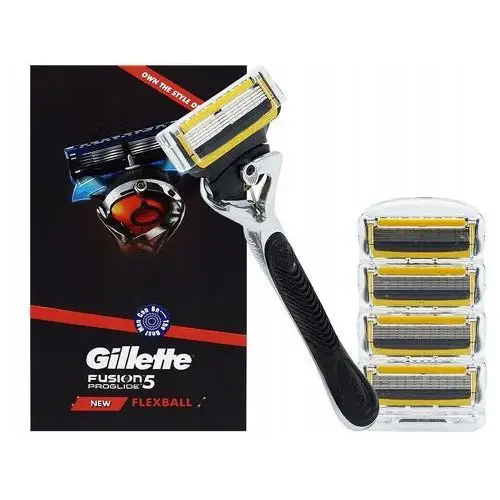 Maszynka Do Golenia Gillette FUSION5 Proglide Flexball 5 Wkładów Proglide