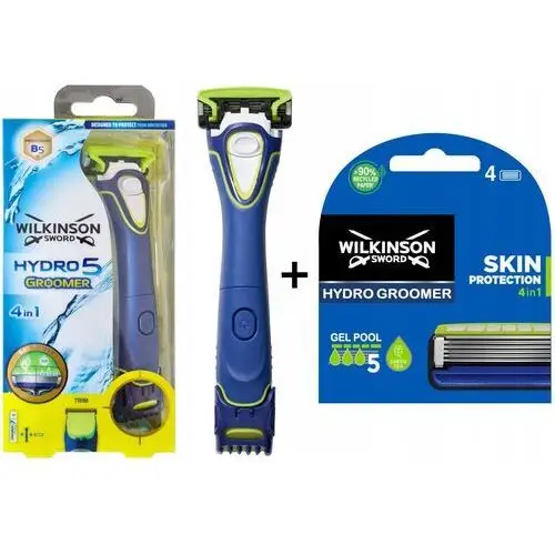 Maszynka Wilkinson Hydro 5 Groomer Skin Protection 4in1 4x Wkłady