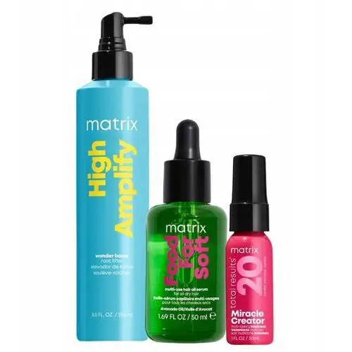 Matrix Food For Soft Olejek do włosów suchych, High Amplify Spray objętość