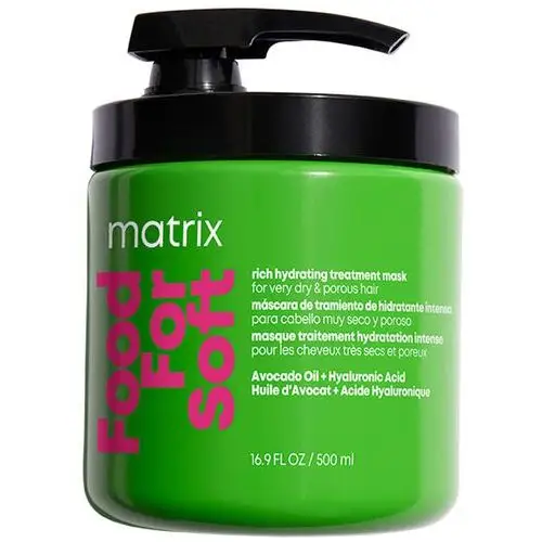 Food for soft rich hydrating treatment mask (500 ml) Matrix