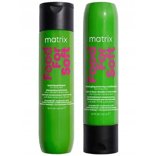 Matrix Food For Soft Szampon 300ml odżywka 300ml