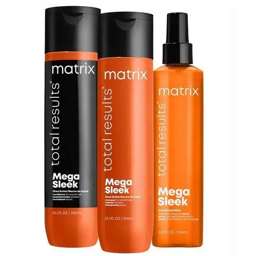 Matrix Sleek szampon odżywka spray do włosów