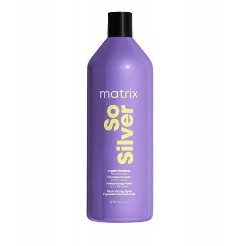 Matrix So Silver Szampon Do Włosów Platynowych Blond Ochrona Koloru 1000ML