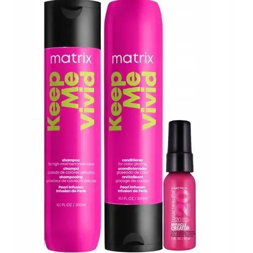 Matrix Zestaw Keep Me Vivid: szampon do włosów, odżywka, 300ml 2