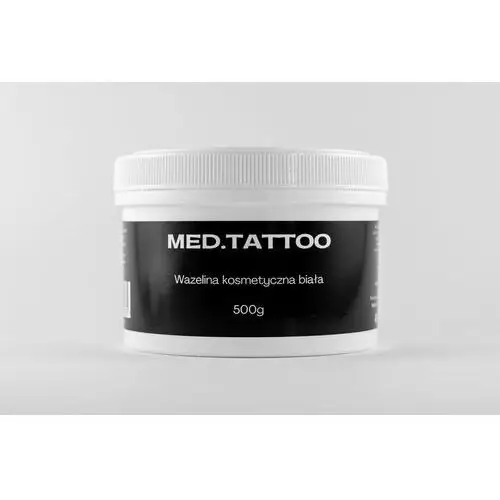 Med.tattoo while tattooing – wazelina biała 500g