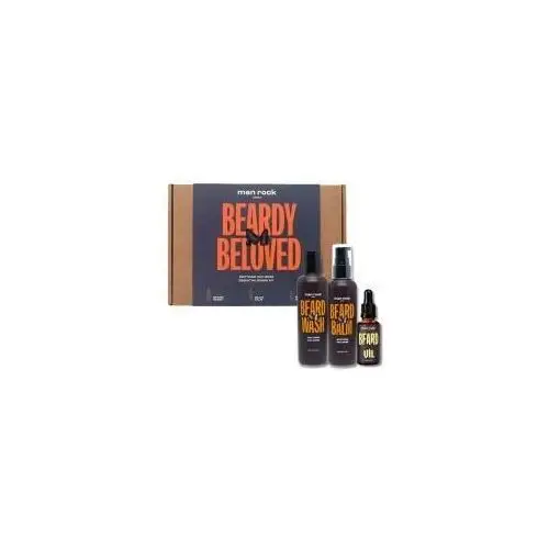 Zestaw beardy beloved soothing oak moss szampon do brody + balsam do brody 2 x 100 ml + 30 ml Menrock