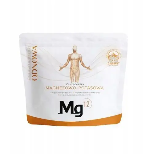 Mg12 Sól magnezowo-potasowa Odnowa do kąpieli regeneracja skóry Spa 4 kg