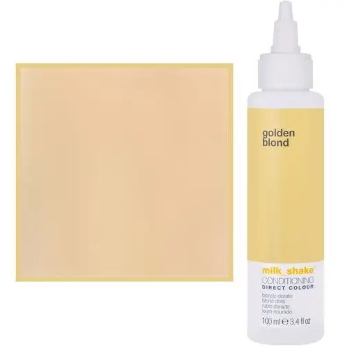 Milk shake direct colour toner do koloryzacji włosów 100ml, pełna paleta kolorów golden blond