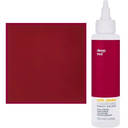 Milk shake direct colour toner do koloryzacji włosów 100ml, pełna paleta kolorów deep red