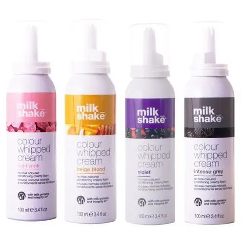 Milk shake odżywcza pianka koloryzująca różne kolory 100 ml violet, 140294