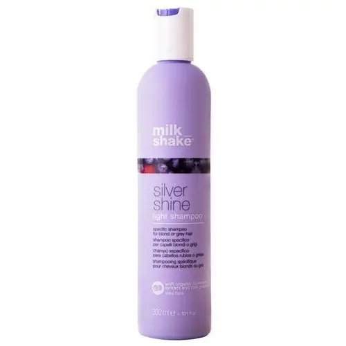 Milk shake silver shine light shampoo - szampon do włosów blond lub siwych, 300ml