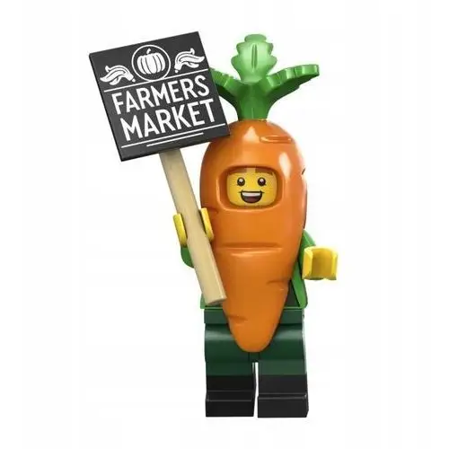 Minifigurka "Carrot Mascot" numer: col24-4 z serii 24 (71037)