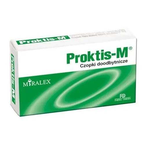 Proktis-m x 10 czopków Miralex