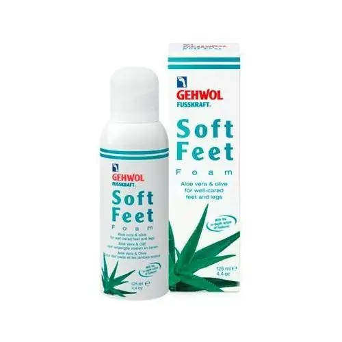 Miralex sp.z.o.o. Gehwol soft feet pianka z aloesem 125 ml