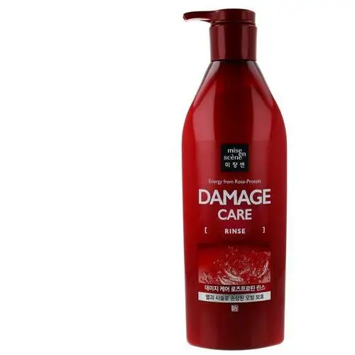MiseEnScene Damage care Rose Protein Rinse, 680ml - odżywka do włosów zniszczonych