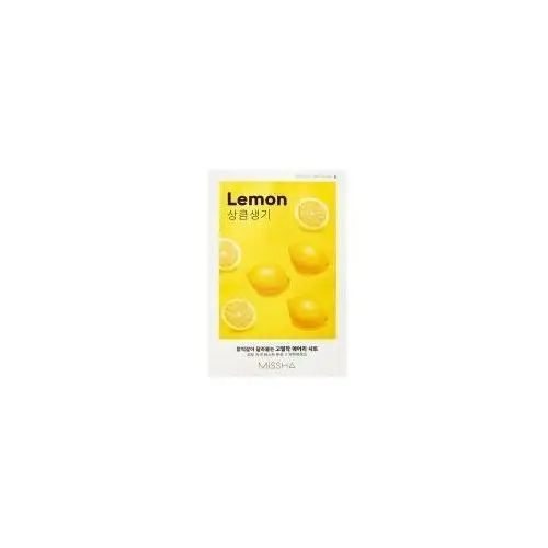 Missha maseczka w płachcie z ekstraktem z cytryny lemon 19 ml