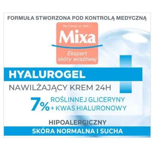 Lekki krem intensywnie nawilżający 50 ml Mixa,79