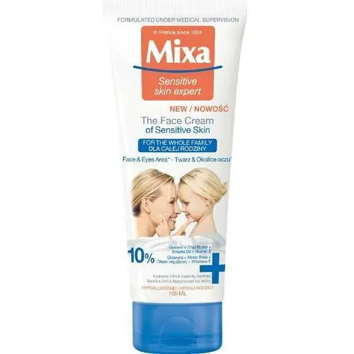 Senstivie skin expert krem na twarz dla całej rodziny Mixa