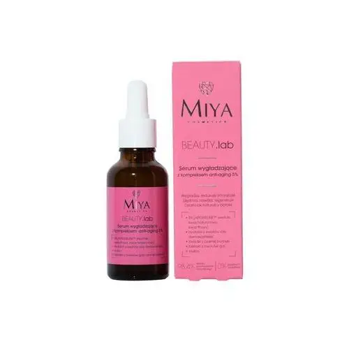Beauty.lab serum wygładzające z kompleksem anti-aging 5% antiaging_pflege 30.0 ml Miya cosmetics