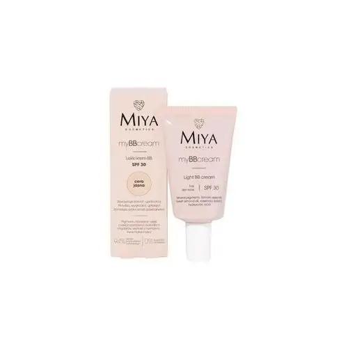 Miya cosmetics my bb cream lekki krem koloryzujący do cery jasnej 40 ml