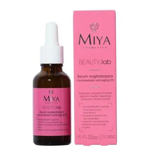 Serum wygładzające z kompleksem anti-aging 5% Miya Cosmetics BEAUTY.lab