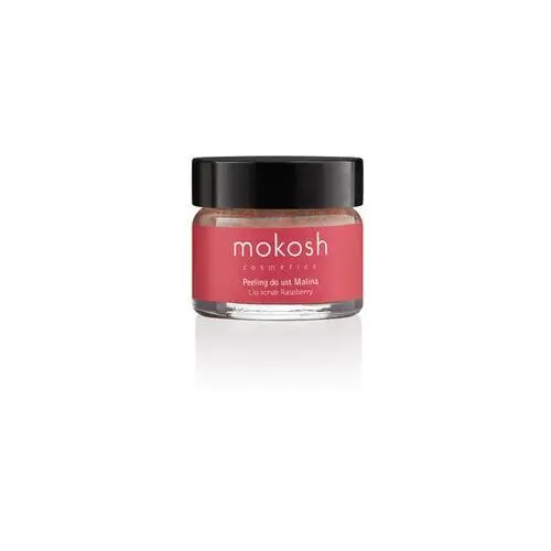 Mokosh - peeling do ust o zapachu maliny, 15ml Mokosh cosmetics