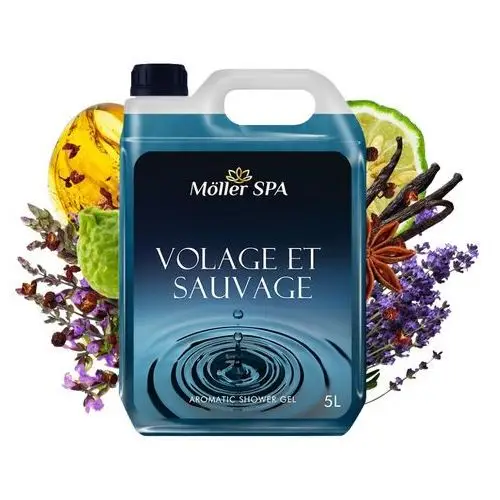 Möller Spa Volage Et Sauvage Żel Pod Prysznic O Zapachu Perfum Męski 5L